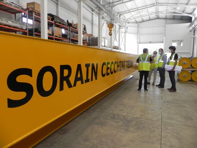 Instalaciones donde se están construyendo los dos reactores que optimizarán el funcionamiento del compostaje Instalaciones donde se están construyendo los dos reactores que optimizarán el funcionamiento del compostaje