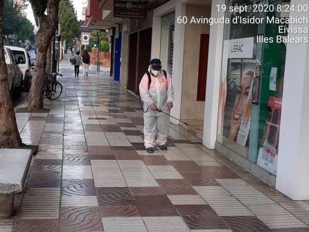Limpieza de las calles afectadas por las restricciones Limpieza de las calles afectadas por las restricciones