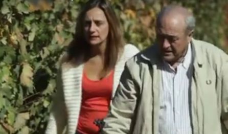 Julián Sardina, junto a su hija Laura Julián Sardina, junto a su hija Laura