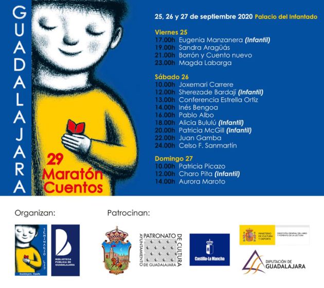 Cartel del Maratón de los Cuentos Cartel del Maratón de los Cuentos