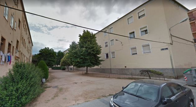 Zona donde estuvieron las aulas prefabricadas del Colegio Villalpando en la actualidad Zona donde estuvieron las aulas prefabricadas del Colegio Villalpando en la actualidad