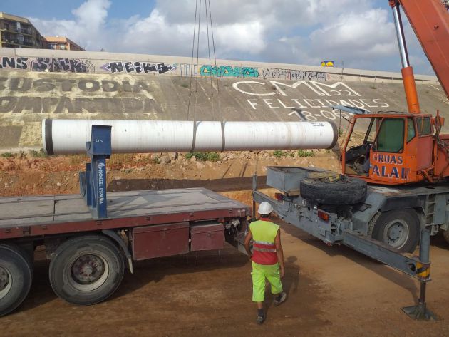 Avanzan las obras del proyecto de abastecimiento de agua más importante del siglo XXI en València Avanzan las obras del proyecto de abastecimiento de agua más importante del siglo XXI en València