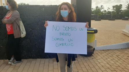 Algunas de las pancartas exhibidas. Algunas de las pancartas exhibidas.
