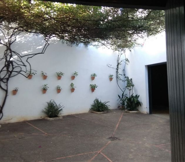 Patio de la bodega San Francisco Javier Patio de la bodega San Francisco Javier