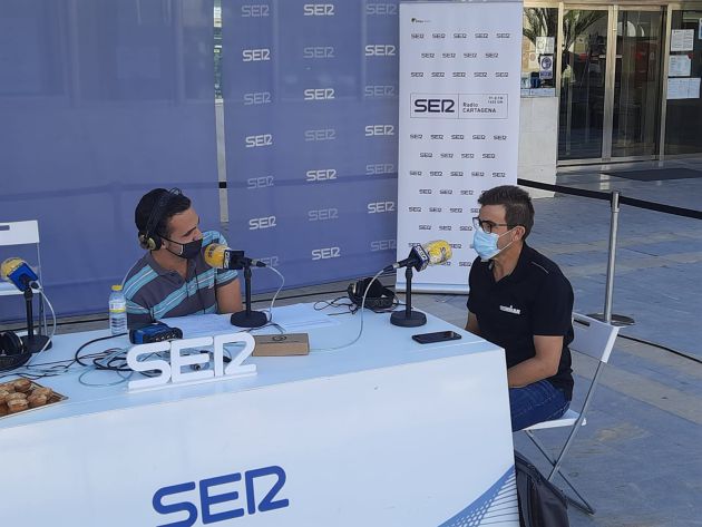 Miguel Madrid en 'SER Deportivos Cartagena' Miguel Madrid en 'SER Deportivos Cartagena'