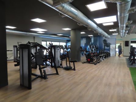 Las instalaciones de fitness del centro. Las instalaciones de fitness del centro.