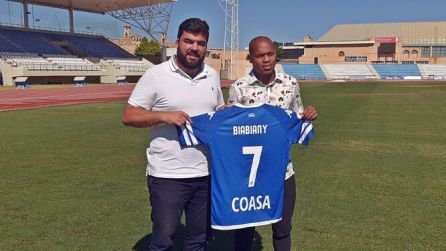 Biabiany, ex del Inter, fichaje estrella del San Fernando Biabiany, ex del Inter, fichaje estrella del San Fernando