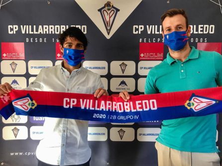 Galán fue presentado en las últimas horas con el Villarrobledo Galán fue presentado en las últimas horas con el Villarrobledo