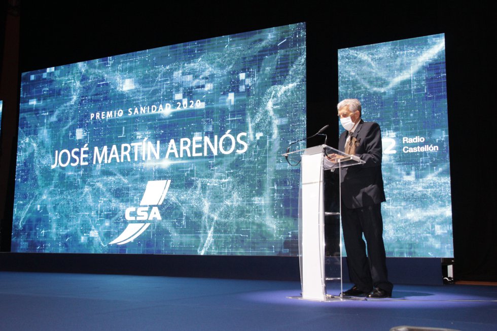 Premio Sanidad - José Manuel Martín Arenós Premio Sanidad - José Manuel Martín Arenós