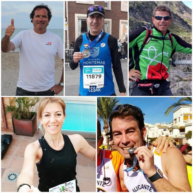 De arriba a abajo y de izquierda a derecha: José Manuel Albentosa, César Bañuls, Jesús Jurado, María Mompó y Luis Navas De arriba a abajo y de izquierda a derecha: José Manuel Albentosa, César Bañuls, Jesús Jurado, María Mompó y Luis Navas