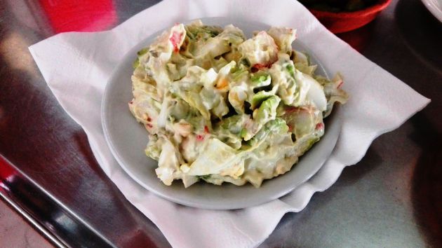 Ensaladilla de aguacate Ensaladilla de aguacate