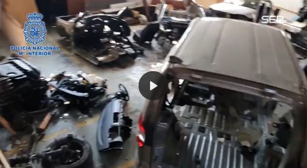 Almacén de coches robados en Torrejón de Ardoz Almacén de coches robados en Torrejón de Ardoz