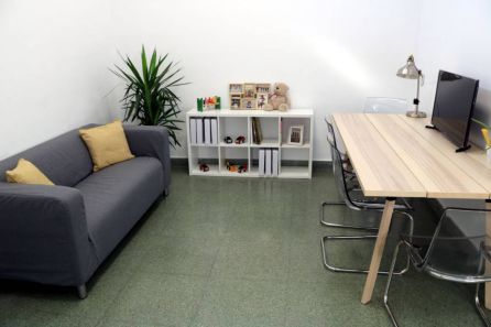 Sala de la unidad integrada de atención a la infancia y a la adolescencia víctimas de abusos sexuales de Tarragona Sala de la unidad integrada de atención a la infancia y a la adolescencia víctimas de abusos sexuales de Tarragona