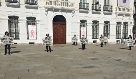 Protesta en el ayuntamiento Protesta en el ayuntamiento