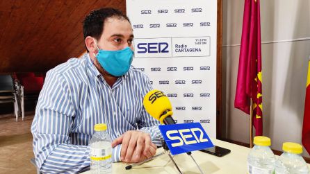Mario Cervera, alcalde de Los Alcázares. Mario Cervera, alcalde de Los Alcázares.