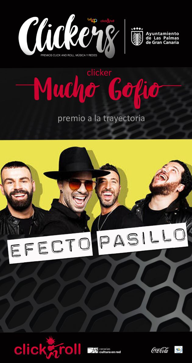 Click and roll, música y redes, el programa de LOS40 Canarias, presenta por primera vez CLICKERS, su gala de entrega de premios anuales Click and roll, música y redes, el programa de LOS40 Canarias, presenta por primera vez CLICKERS, su gala de entrega de premios anuales