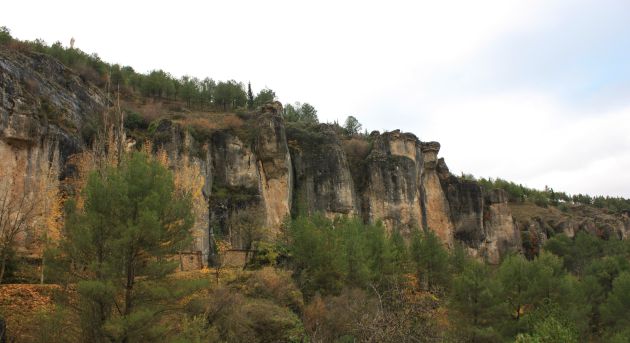 El paisaje en la ruta. El paisaje en la ruta.