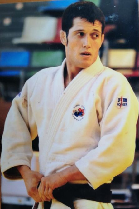 Daniel Ruiz durante su etapa como judoca Daniel Ruiz durante su etapa como judoca