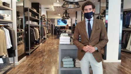 Pablo López, gerente de Silbón, en la tienda de la calle Cruz Conde Pablo López, gerente de Silbón, en la tienda de la calle Cruz Conde