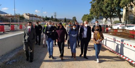 Visita a las obras en Dénia. Visita a las obras en Dénia.