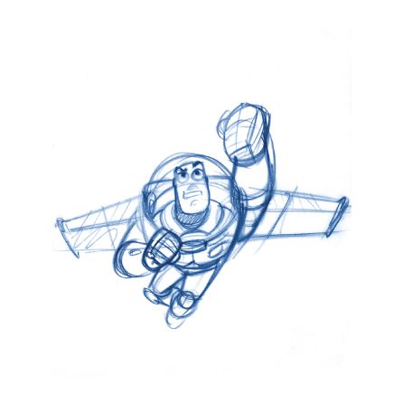 Boceto de la película Toy Story. Boceto de la película Toy Story.