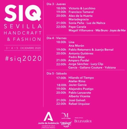 Timing de los desfiles de SIQ 2020 Timing de los desfiles de SIQ 2020