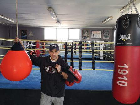 Victor Iglesias, entrenador de "El Niño". Victor Iglesias, entrenador de "El Niño".