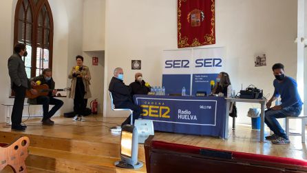 Hoy por Hoy Huelva en directo desde la capilla presbiteriana del Barrio de Bella Vista en Minas de Ríotinto (Huelva) Hoy por Hoy Huelva en directo desde la capilla presbiteriana del Barrio de Bella Vista en Minas de Ríotinto (Huelva)