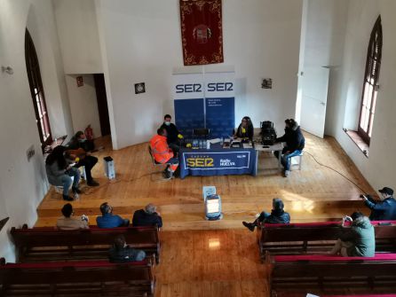 Hoy por Hoy Huelva en directo desde la Capilla Presbiteriana del Barrio de Bella Vista en Minas de Ríotinto (Huelva) Hoy por Hoy Huelva en directo desde la Capilla Presbiteriana del Barrio de Bella Vista en Minas de Ríotinto (Huelva)