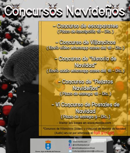Cartel de concursos navideños 2020 Cartel de concursos navideños 2020