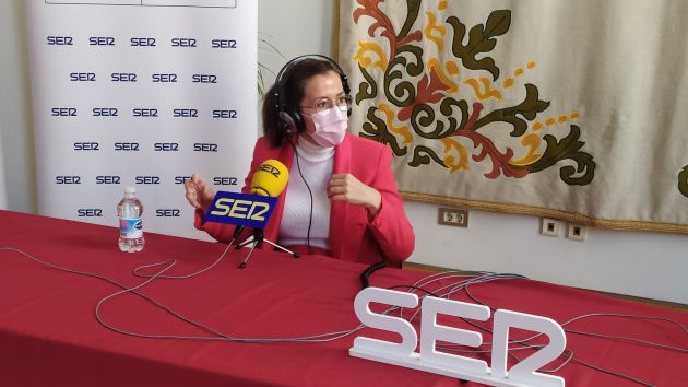Ana Belén Castejón, alcaldesa de Cartagena, en los micrófonos de Hoy por Hoy Región de Murcia Ana Belén Castejón, alcaldesa de Cartagena, en los micrófonos de Hoy por Hoy Región de Murcia
