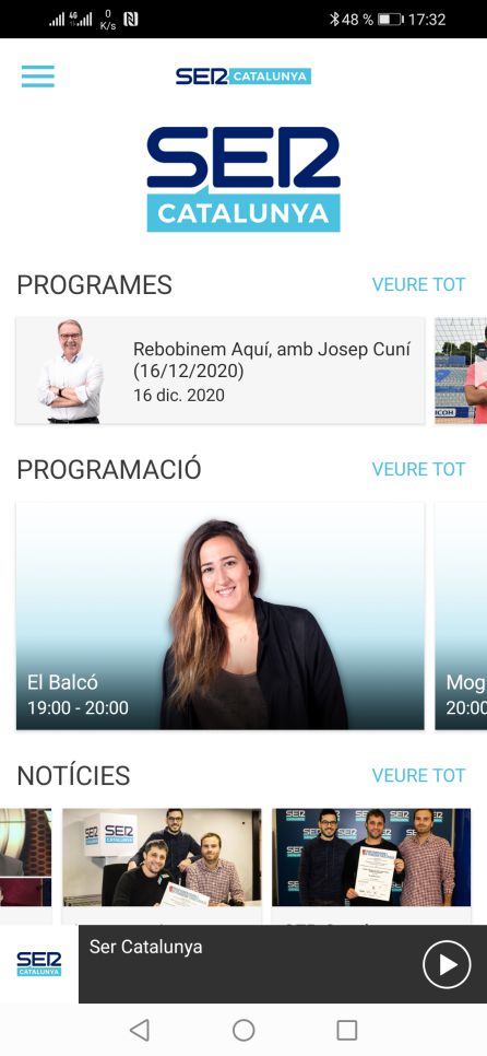 Descarrega't la nova app de SER Catalunya! Descarrega't la nova app de SER Catalunya!