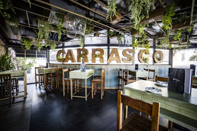 Interior del mesón Hermanos Carrasco