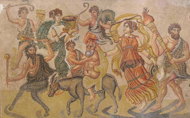 Mosaico romano figurativo de Noheda. Mosaico romano figurativo de Noheda.