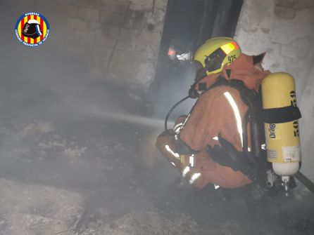 Incendio en una vivienda de Paiporta Incendio en una vivienda de Paiporta