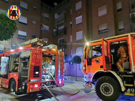 Incendio en una vivienda de Paiporta Incendio en una vivienda de Paiporta