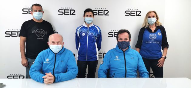 Los cuatro miembros de Runners Montemar: Irene Vega, Nelly Díez, Paco Sirvent y José Manuel Albentosa Los cuatro miembros de Runners Montemar: Irene Vega, Nelly Díez, Paco Sirvent y José Manuel Albentosa