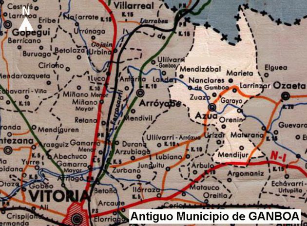 Antiguo municipio de Ganboa Antiguo municipio de Ganboa