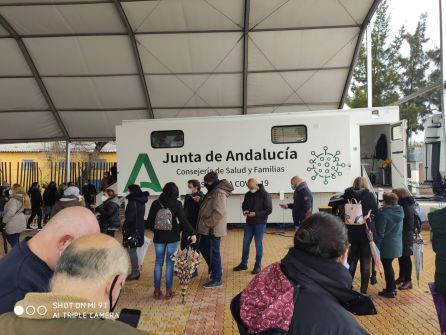 Unidad Móvil instalada en el Recinto Ferial para los test Covid Unidad Móvil instalada en el Recinto Ferial para los test Covid