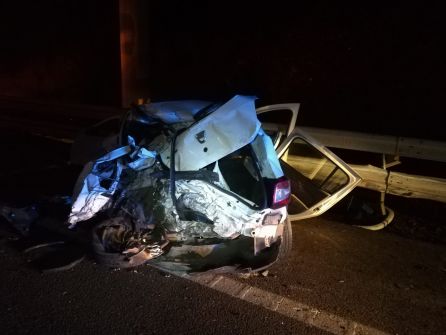 El vehículo implicado en el accidente El vehículo implicado en el accidente