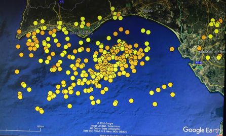 Actividad Sísmica en 2020 en el Golfo de Cádiz. Actividad Sísmica en 2020 en el Golfo de Cádiz.