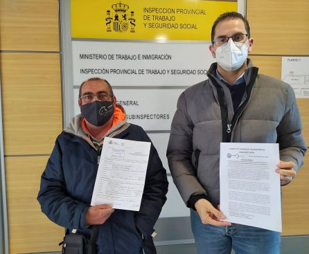 Representantes de los trabajadores ya han presentado la denuncia ante la Inspección de Trabajo Representantes de los trabajadores ya han presentado la denuncia ante la Inspección de Trabajo