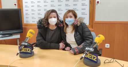 Raquel Cortijo y Pilar Martínez, en Radio Albacete Raquel Cortijo y Pilar Martínez, en Radio Albacete