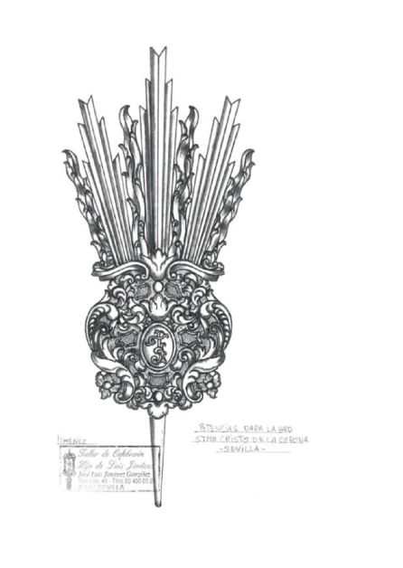 Diseño de las nuevas potencias para el Cristo de la Corona Diseño de las nuevas potencias para el Cristo de la Corona