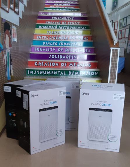 Purificadores en los centros de educación de Sax Purificadores en los centros de educación de Sax