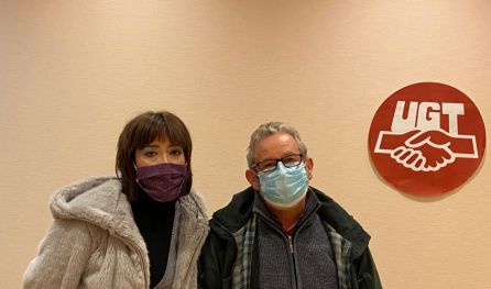 Alfonsi Alvárez junto a Juan Jiménez Contreras al que sucede en el cargo después de varios mandatos. Alfonsi Alvárez junto a Juan Jiménez Contreras al que sucede en el cargo después de varios mandatos.