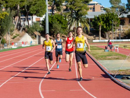 Borja Ortega, ganador de la prueba de los 800 m.l. Borja Ortega, ganador de la prueba de los 800 m.l.