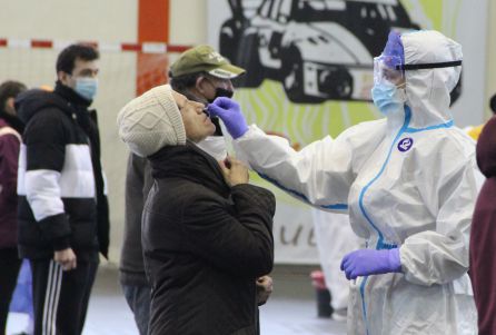 Realización de la prueba para la detección del covid 19 Realización de la prueba para la detección del covid 19