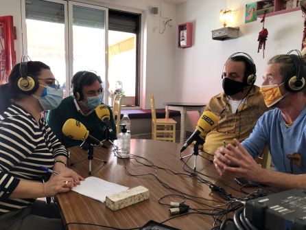Invitados en Limbo, junto a Gloria Masallá, Mario Berrenchina, Felipe de Algeciras y Kevin Gallacher Invitados en Limbo, junto a Gloria Masallá, Mario Berrenchina, Felipe de Algeciras y Kevin Gallacher