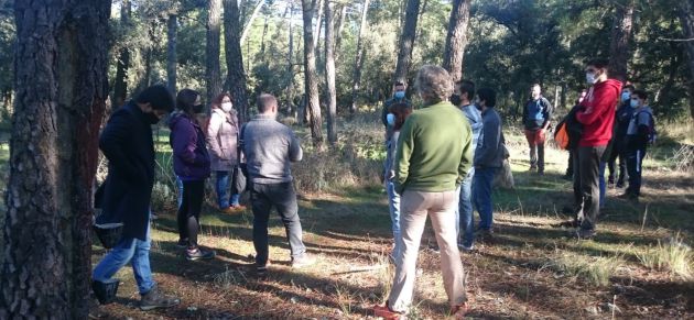 Formación sobre el terreno en la Serranía de Cuenca. Formación sobre el terreno en la Serranía de Cuenca.